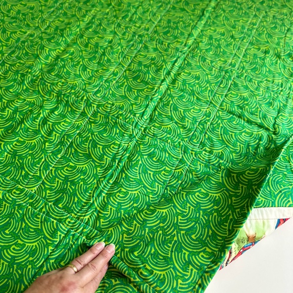 Baby Quilt handmade 37.5X37.5 beautiful brand new - Picture 6 of 8